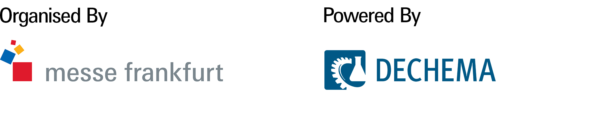 Organised by Messe Frankfurt | Powered by DECHEMA