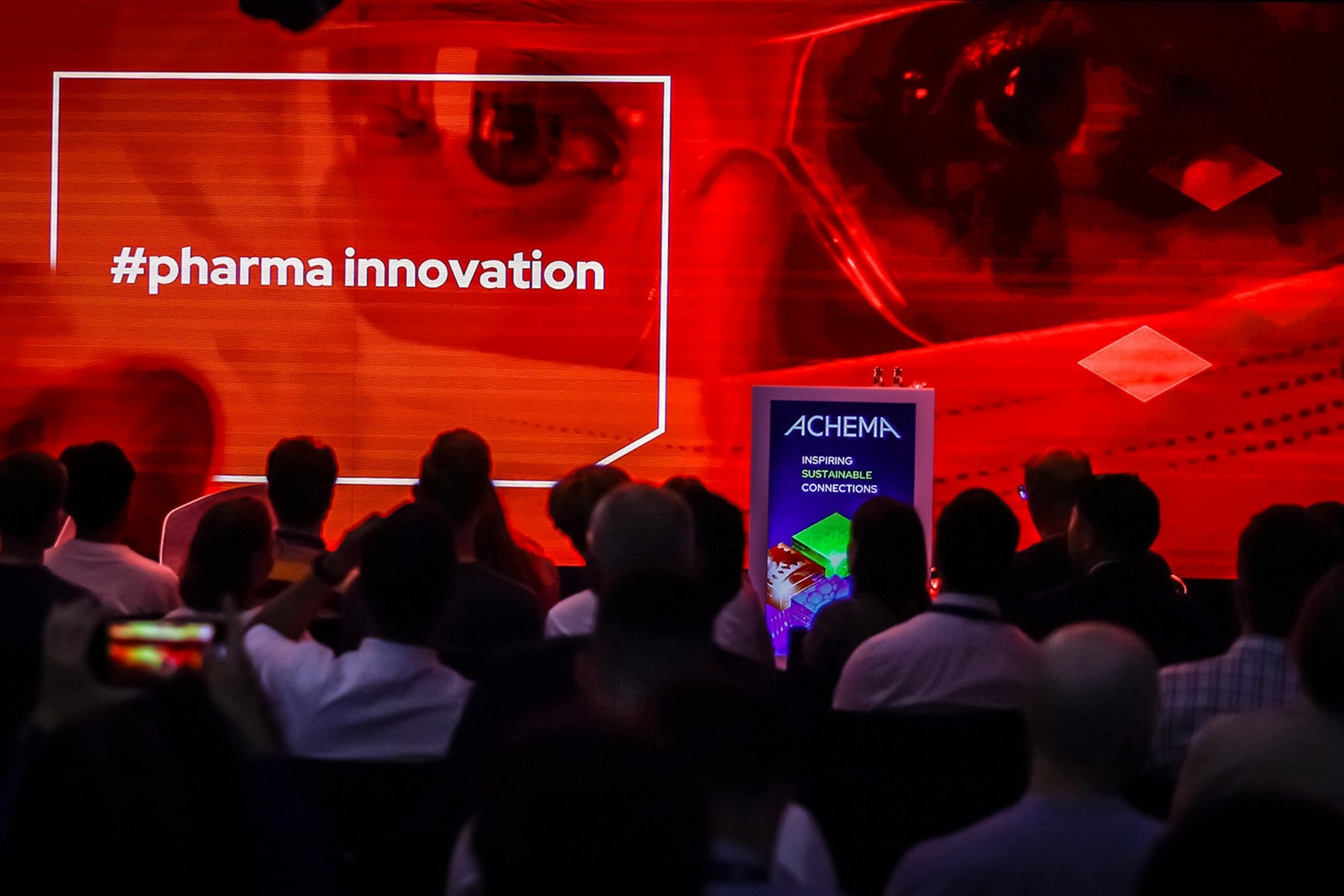 Industry leaders having their panel discussion - ACHEMA Middle East