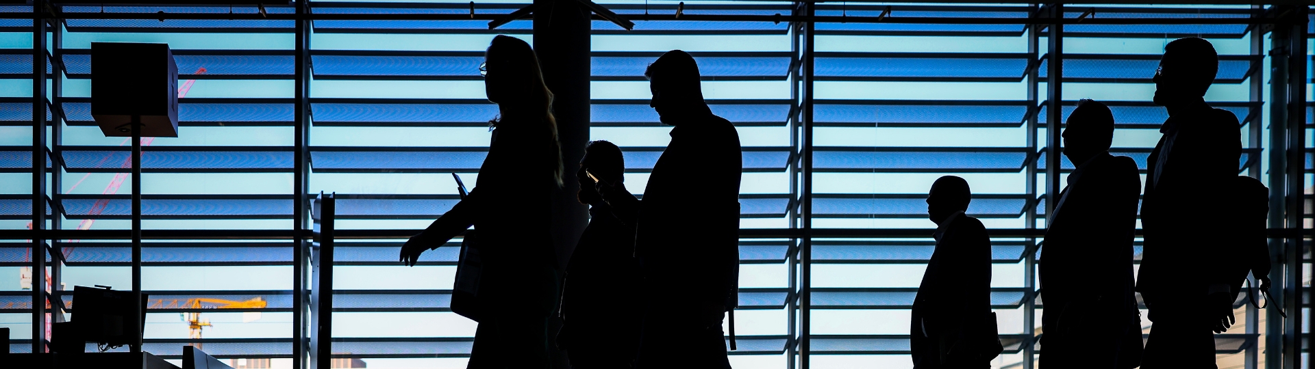 Business people silhouette - ACHEMA Middle East