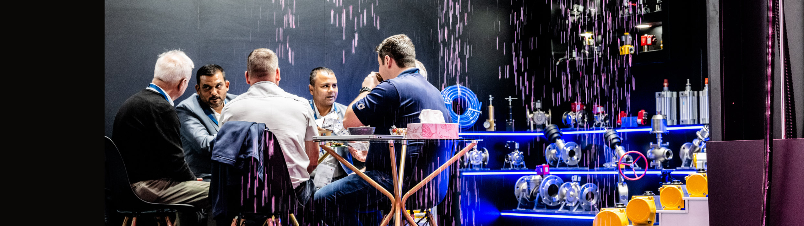 Business interaction - ACHEMA Middle East